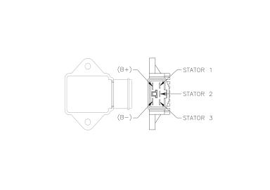 Alternator rectifier and regulator assembly TT30001