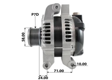 Alternator TT12591 PRO