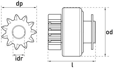 Drive/Clutch TT61509 PRO
