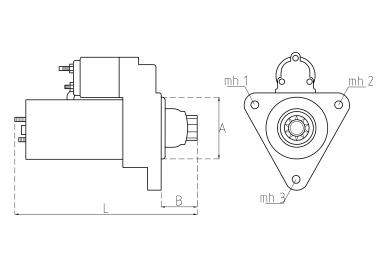 Starter TT16153