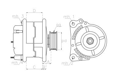 Alternator TT11908