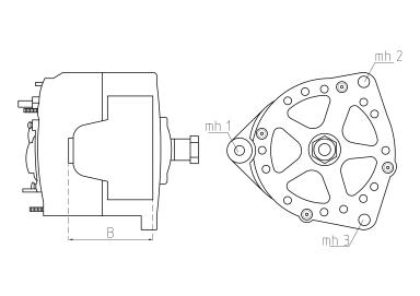 Alternator TT11052