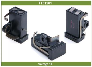 Alternator brush holder assembly TT51261